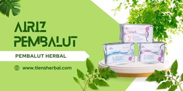 pembalut organik herbal Airiz dan pantyliner