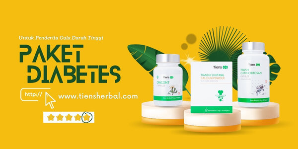 paket diabetes tiens tianshi - kadar gula tinggi - kencing manis